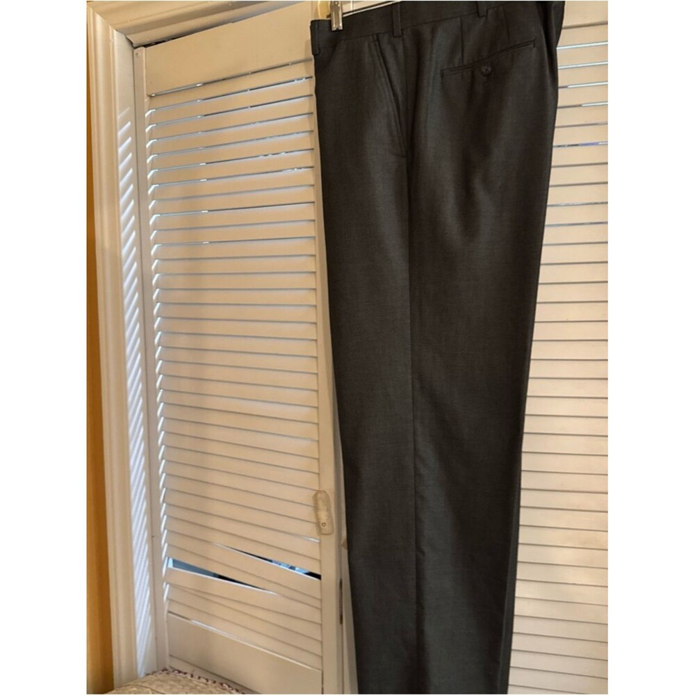 Andrew Fezza Men's Dress Pants in Dark Gray